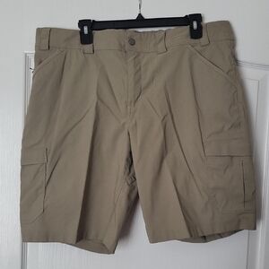Women's Khaki "Dry On The Fly" Cargo Shorts